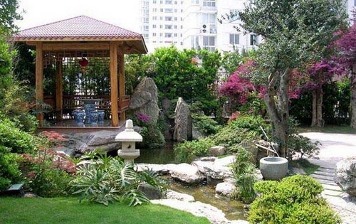 庭院景观设计|小庭院设计|小庭院景观设计|别墅花园设计|上海别墅花园